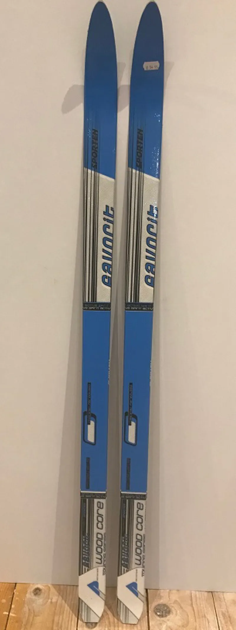 Sporten Favorit Junior Waxless Cross Country Skis Blue
